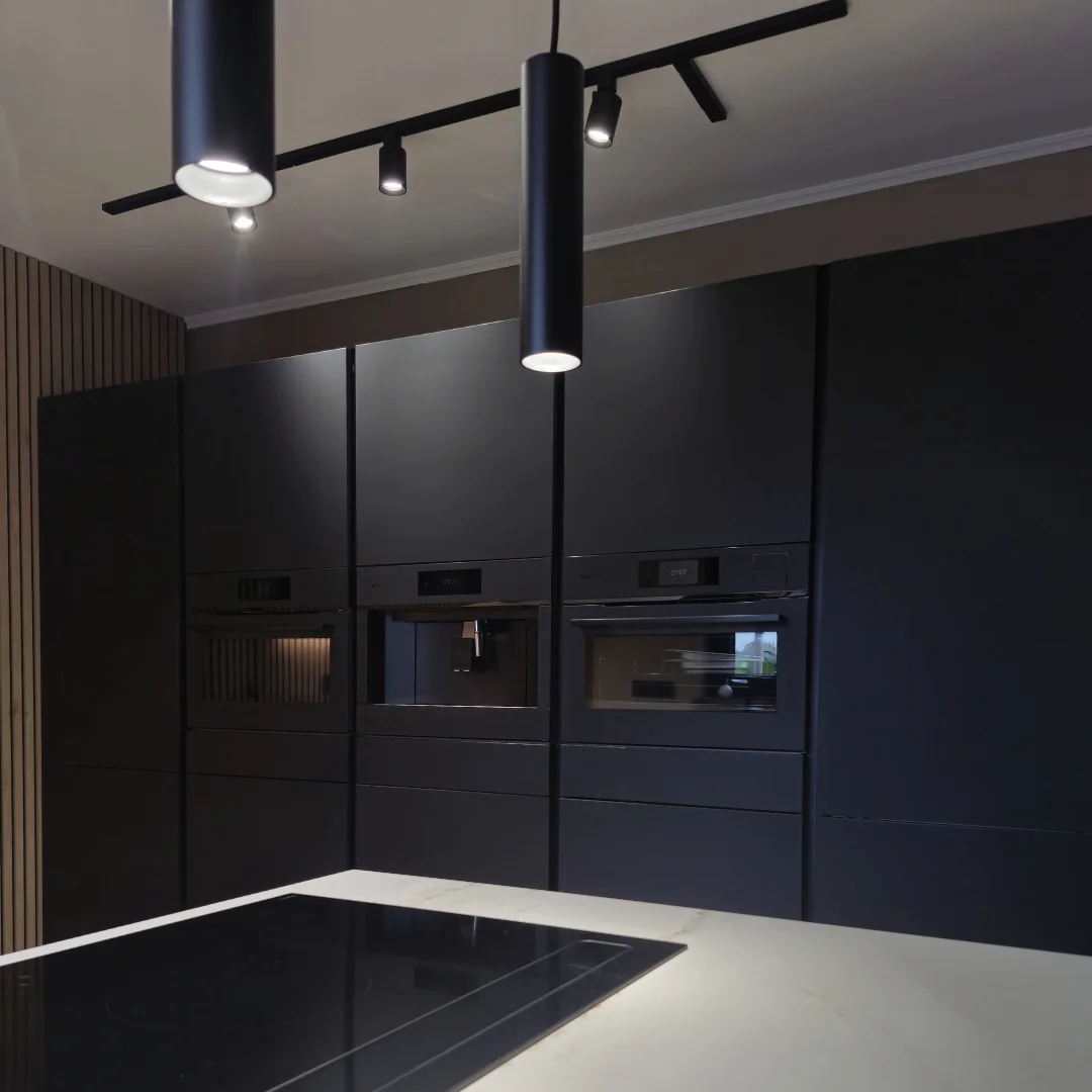 Éclairage spot en cuisine