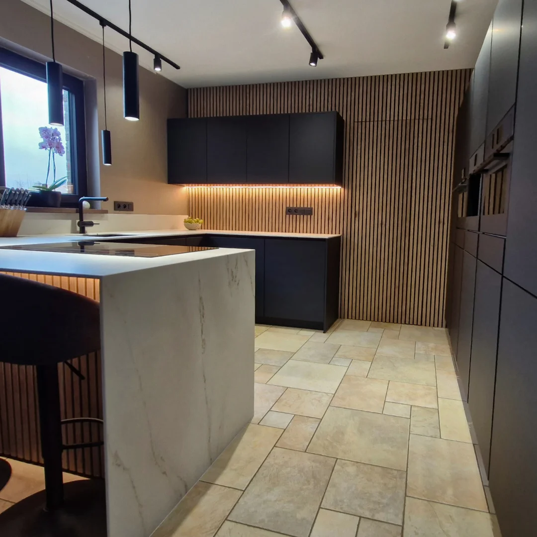 Éclairage ambiance en cuisine